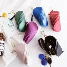 Женская сумка для ключей от машины, Женская Корейская Милая многофункциональная креативная Большая вместительная сумка для ключей
