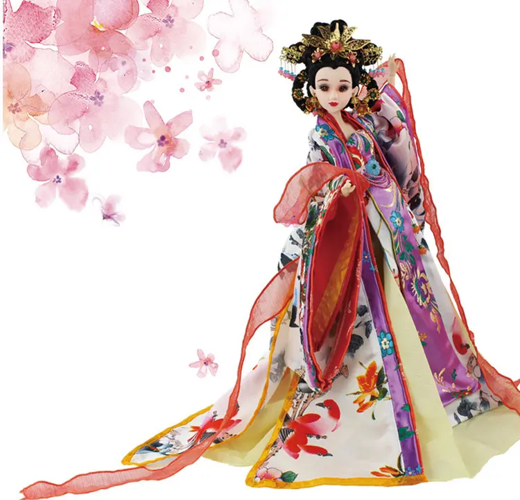 Fortune-days-doll-East-Charm-Chinese-style-joint-doll-including-Gorgeous-clothes-gift-box-stand-shoes