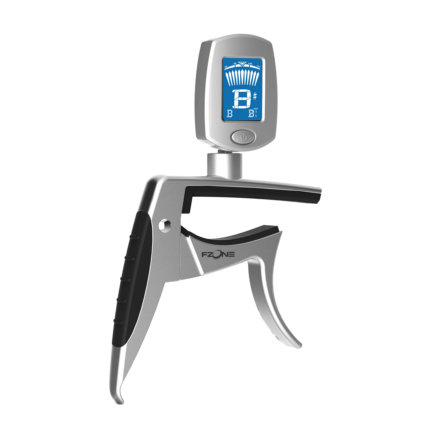 

New Design Chromatic Tuner Capo Pearl Chrome Plated For Acoustic Electric Guitar Banjo Ukulele