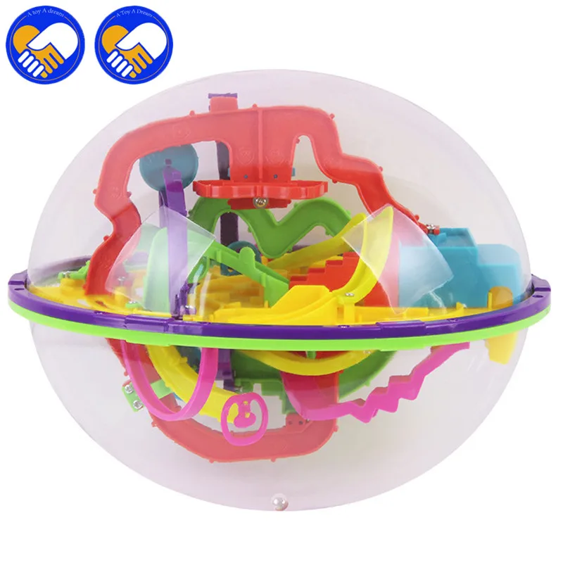 3D волшебный лабиринт шар Perplexus Интеллектуальный детские игрушки мраморная
