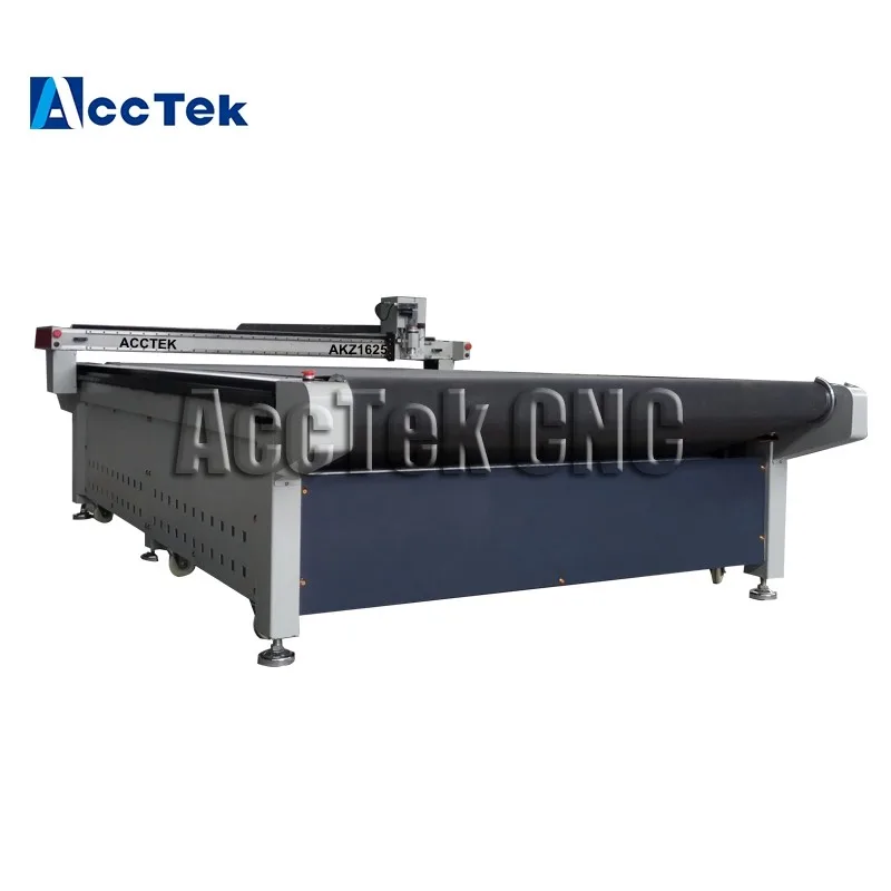 1625 автоматическая подача CNC Осциллирующий Вибрационный нож для резки ACCTEK 160*250
