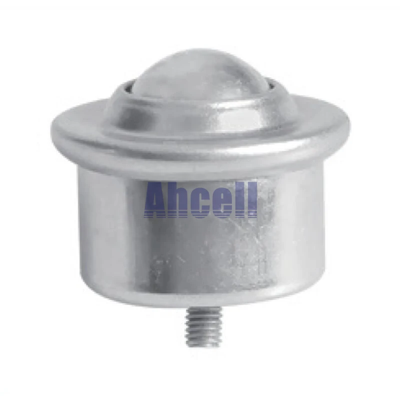 

Zinc Plated Pressed Steel Ball Caster load 30kg M6 Bolt Thread Rod Conveyor Belt Line Ball Roller CY-25HF Ball Transfer Unit