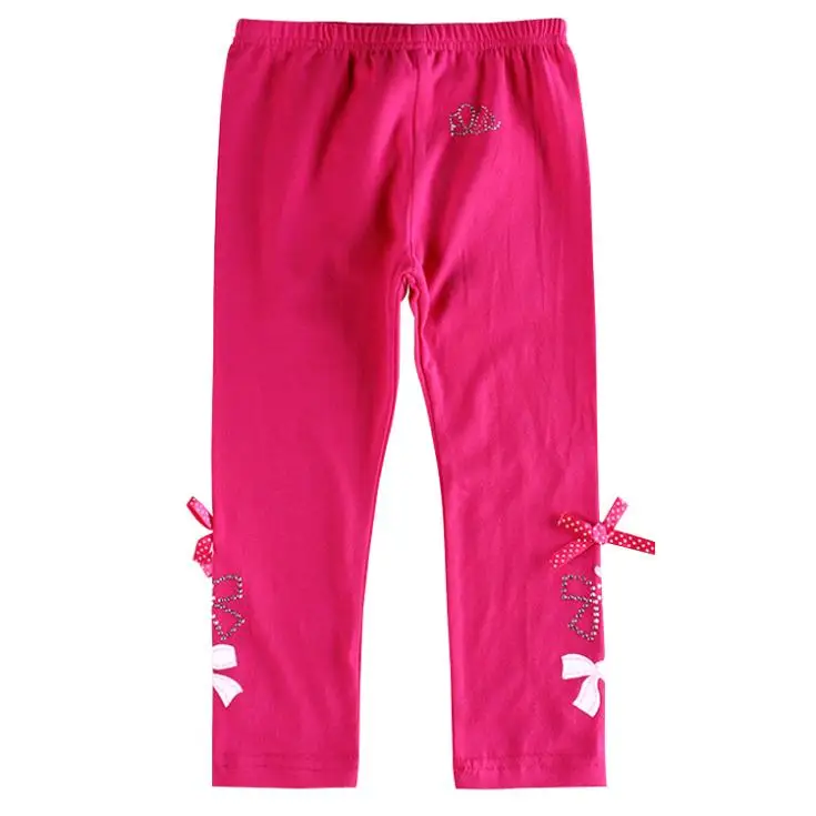 Girls Khaki Skinny Jeans Girls' Stretch Contrast Elastic Waist Pull-on Pant