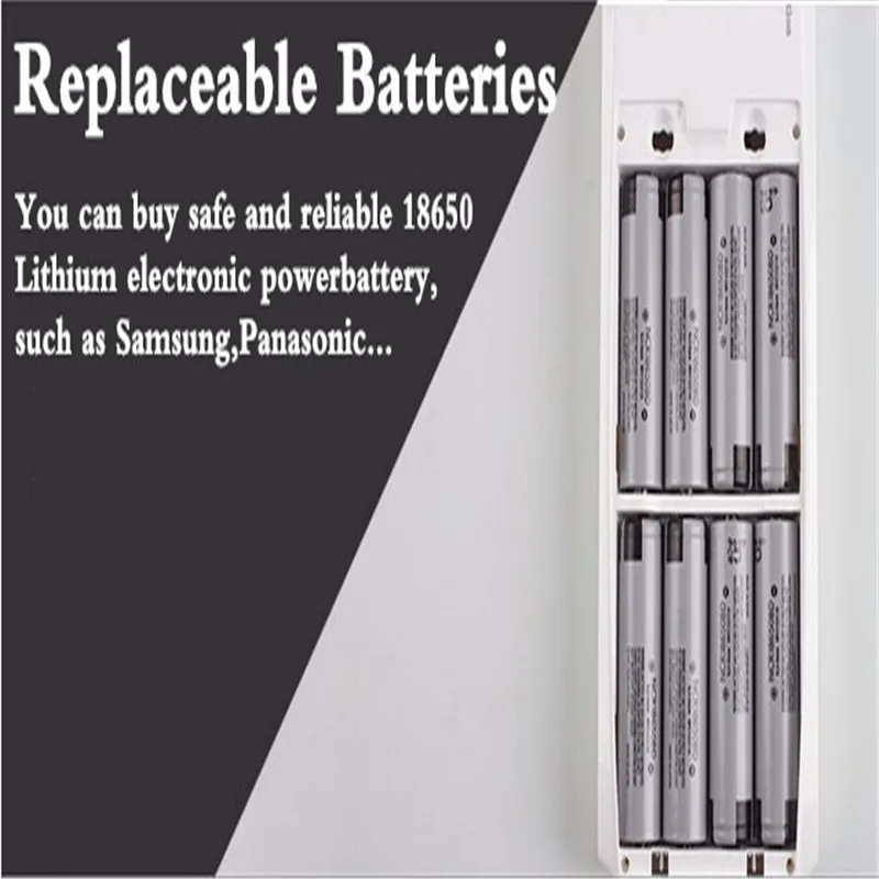 Новый блок питания для ноутбука QC3.0 QD ADJ. 18650 батарея коробка QiDian 8 секций тип c PD