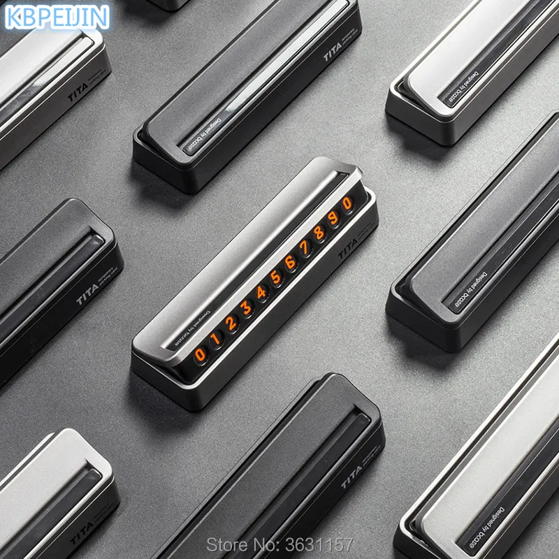 

Easy dismantling advanced drawer type car temporary parking card for Ford mondeo kuga fiesta Focus2 3 ecosport mk4 accessories