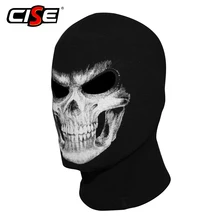 3D Cranio Grim Balaclava Moto Completa Viso Maschera Cappelli Casco Airsoft Paintball Snowboard Da Sci Scudo di Halloween del Fantasma di Morte Biker