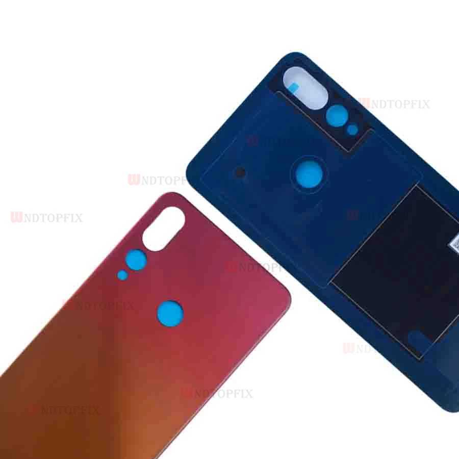 NEW Original For Lenovo Z5S Back Cover Camera Glass Z5S Battery Cover Glass Glue For Lenovo 2