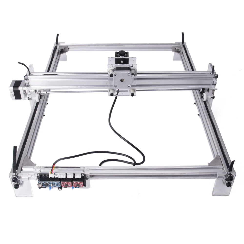 40*50 см большая площадь 15 Вт большой лазерный гравировальный станок, DIY Лазерный резак, CNC лазерный модуль маркировочная машина, лазерный гравер