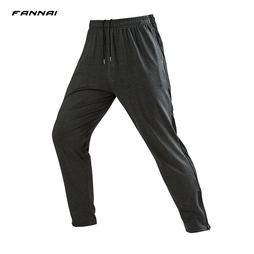 FANNAI Men Outdoor Running Pants Breathable Windproof Quick dry Sports