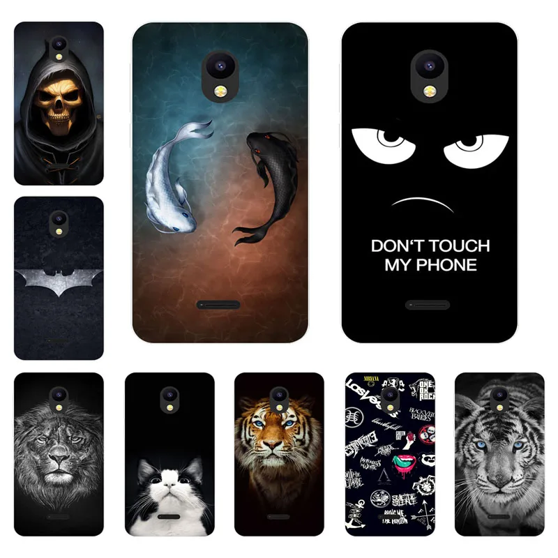 

Meizu C9 Pro Case,Silicon Gossip Fish Painting Soft TPU Back Cover for Meizu C9 Protect Phone Shell