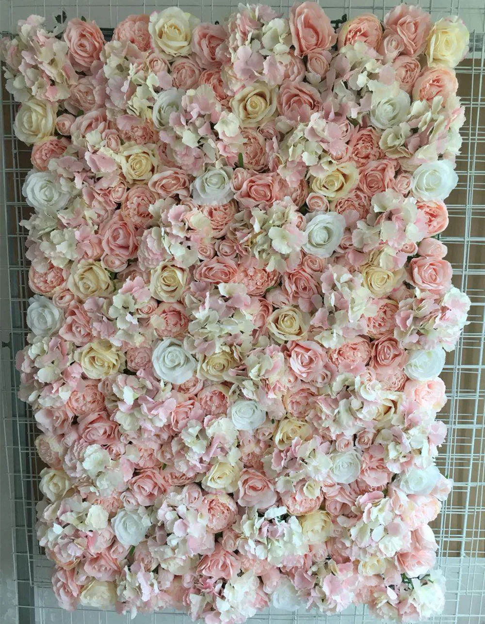 3D artificial new hydrangea rose wall for wedding stage props decoration and road flower | Дом и сад