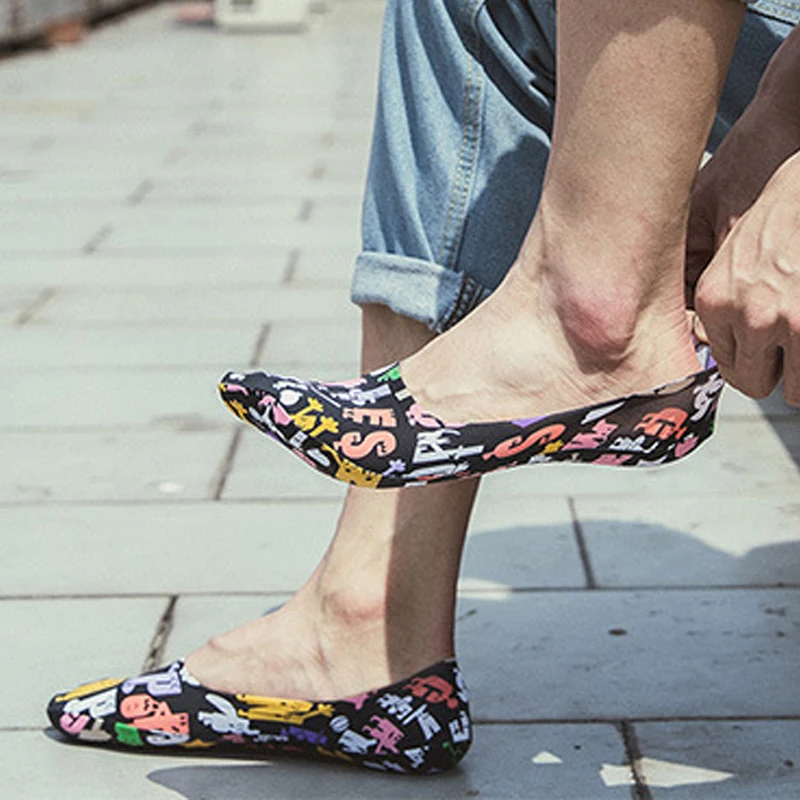 Носки Лоферы мужские (6 пар) вкладыши для обуви CoolPlus Нескользящие однотонные