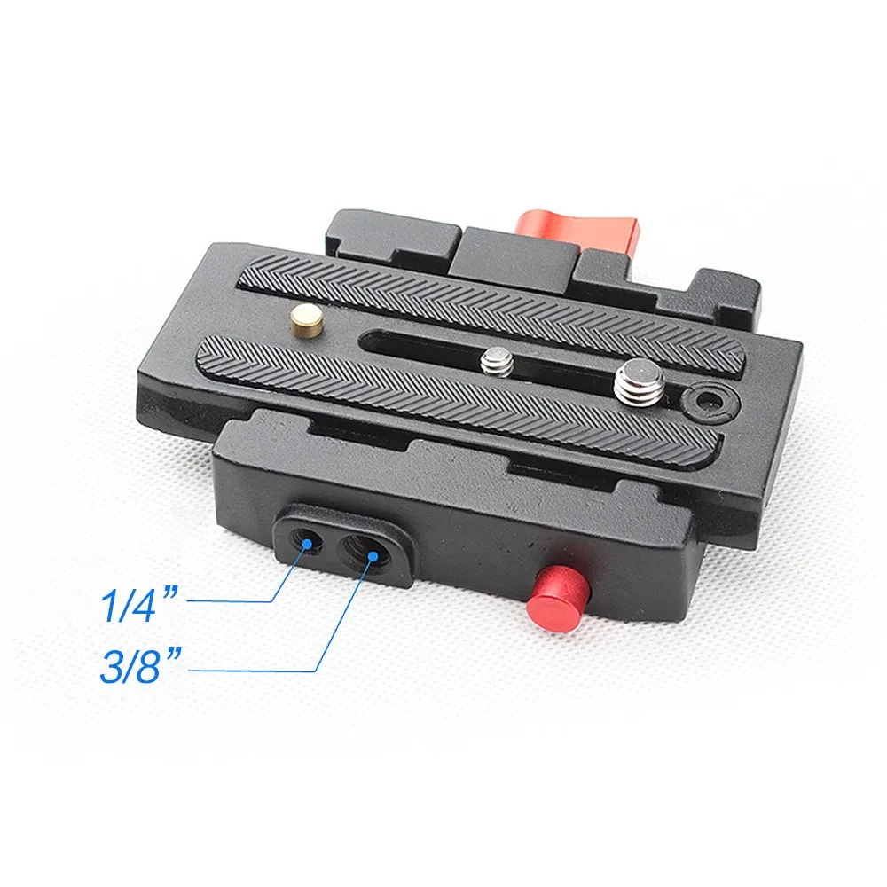 Горячая Распродажа Quick Release Plate адаптер+ Quick Release Plate P200 шаровая Головка для штатива Manfrotto 501 500AH 701HDV 503HDV Q5