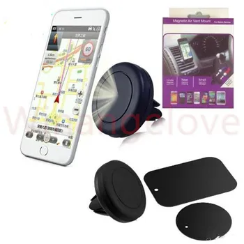 

Magnetic Car Air Vent Mount Holder 360 Rotation Universal Cell Phone Holders for iPhone and Android Smartphone