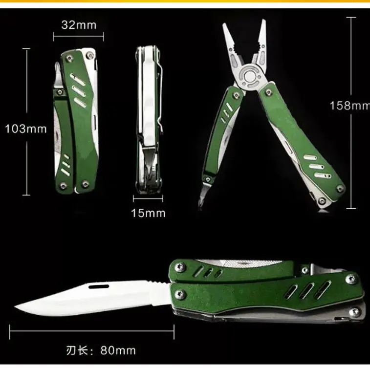 Походные карманные ножницы, многофункциональные плоскогубцы для рыбалки, отвертка, биты, комбинированные плоскогубцы, многофункциональный инструмент, складной нож, инструменты для выживания