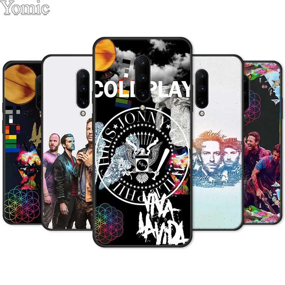 Coldplay John Martin Black Case for font b Oneplus b font font b 7 b font