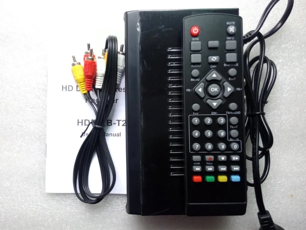 Новая модель DVB T2 HD ТВ приемник MSD7T01 dvb t2 наземного цифрового телевидения горячая