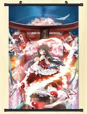 Аниме плакат Touhou проект стены прокрутки напечатанная картина домашний декор