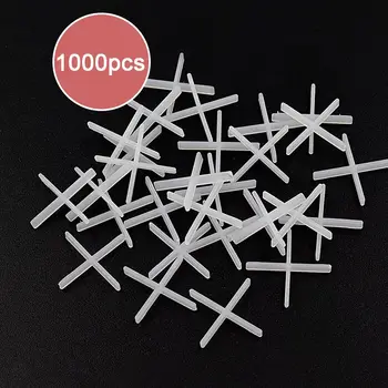 

CN-ZF 1000Pcs Plastic Ceramic Alignment Leveler Floor Tools Level Tile Leveling System Cross Spacers 1mm For Tiles
