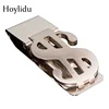 Gran venta De alta calidad de Metal de acero inoxidable billetera con Clip para billetes para hombres y mujeres moda dólar Clip de sujeción de dinero Slim dinero de bolsillo WlgZGyRV