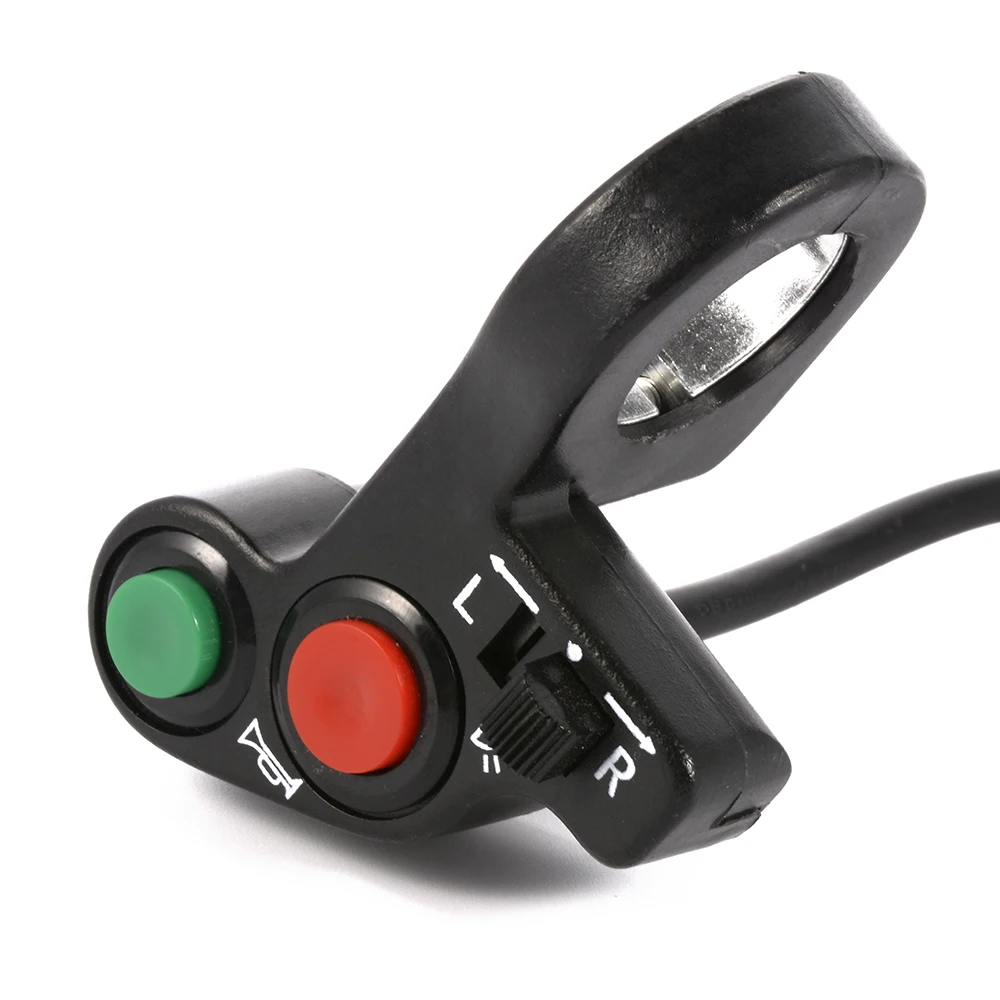 

Motorcycle Scooter Dirt ATV Quad Switch Horn Turn Signals On/Off Horn Light Handlebar Bike Motorcycle Scooter Switch KC093+