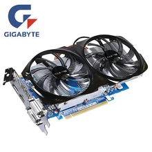 GIGABYTE GV-N65TBOC-1GD Video Card 192Bit GDDR5 GTX650Ti Graphics Cards for nVIDIA Geforce GTX 650 Ti Boost Hdmi Dvi VGA Cards