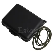 Водонепроницаемый пластик 16 Отсеков Рыболовная Приманка снасти Коробка для хранения сумка чехол