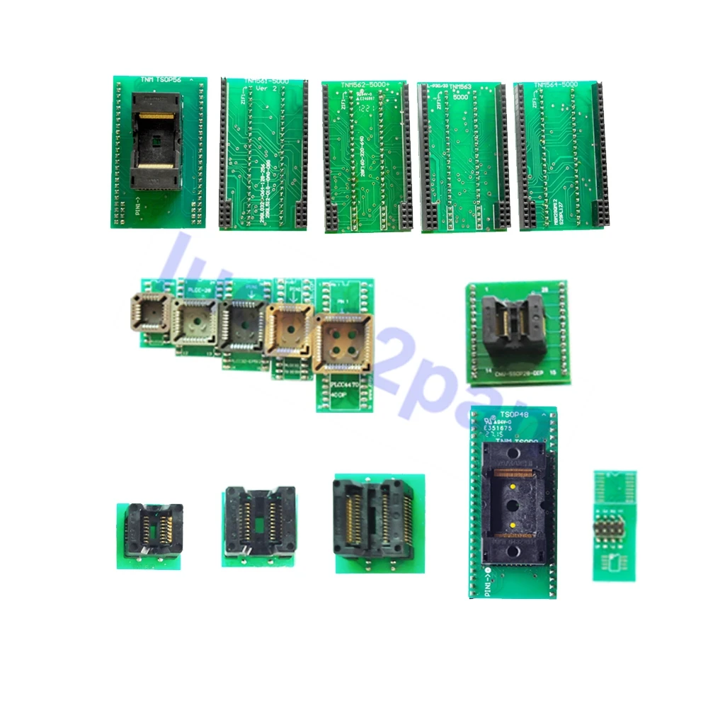 TNM5000 USB программатор EPROM+ 12 шт. адаптеры включают TSOP48+ TSOP56, быстрое программирование всех EPROM и флэш-память, Nand чипы