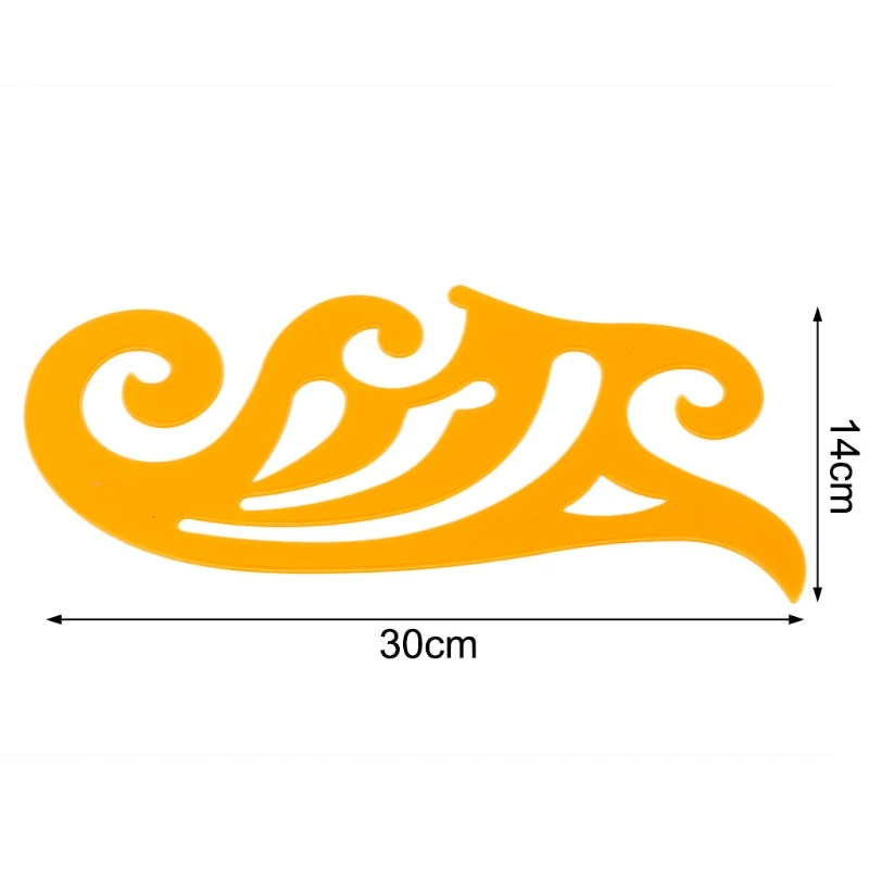20/25/30 см французский шаблон для вычерчивания кривых чертеж линейки разработки по индивидуальному заказу дизайнерские питания