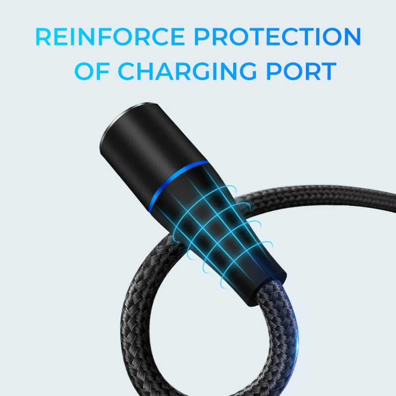 ESVNE 3A Быстрая зарядка Магнитный Micro Usb кабель для Iphone Освещение C Typc магнитное