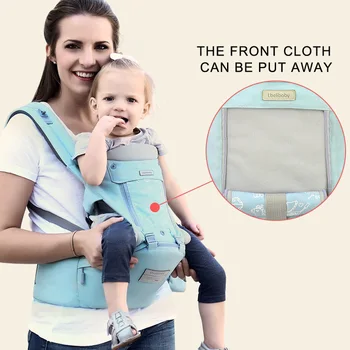 

Ibelibaby Baby Carriers Anti-slip Breathable Baby Wrap Carrier Outdoor Travel Kangaroo Bag Backpack Safety Baby Sling