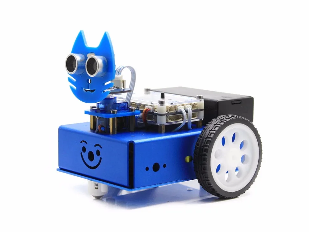 KitiBot-MG-W (EN) Starter Robot Building Kit Mega2560 плата контроллера для детей графическое