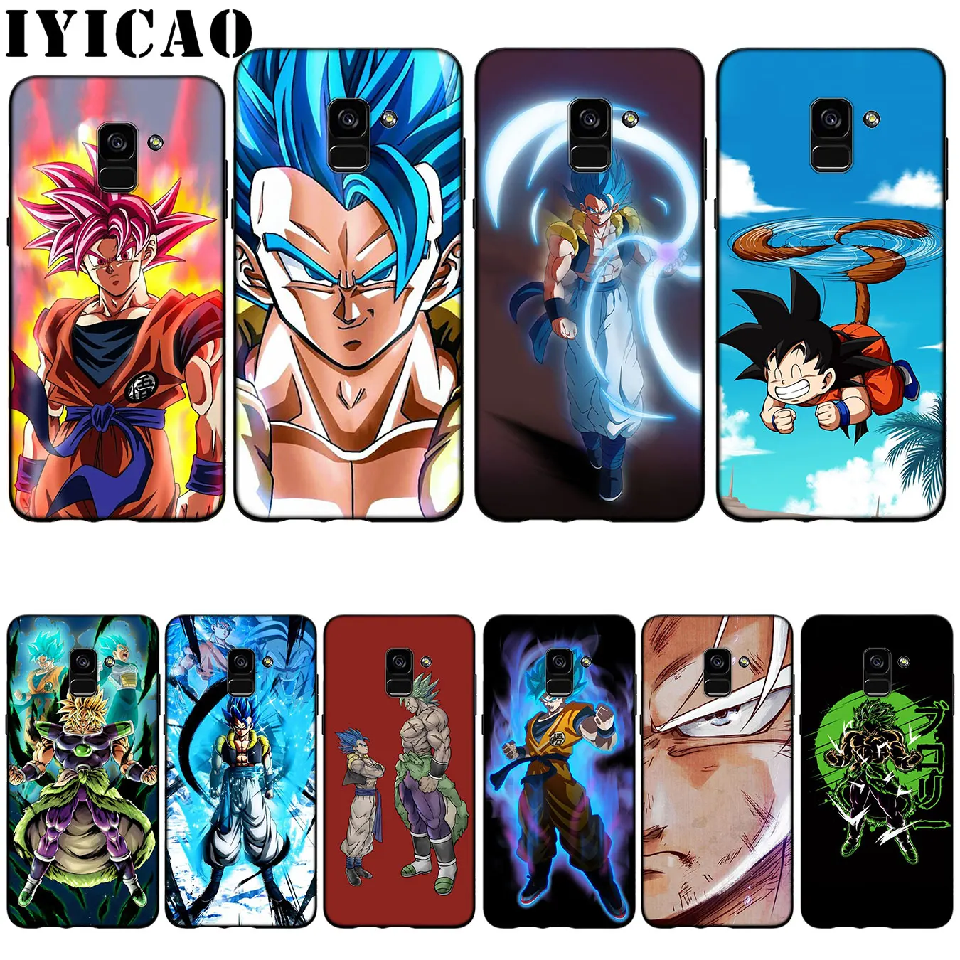 IYICAO Драконий жемчуг супер broly Фильм Мягкий силиконовый чехол для samsung Galaxy A6 плюс A9