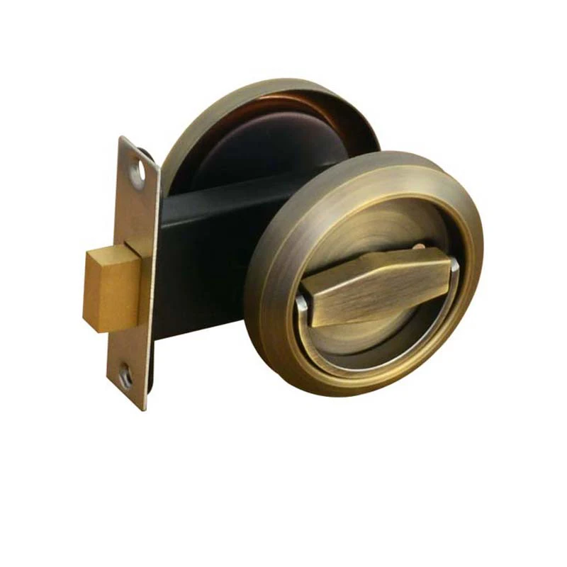 Double sided Lock Invisible Lock Handle Stainless Steel Sliding Door