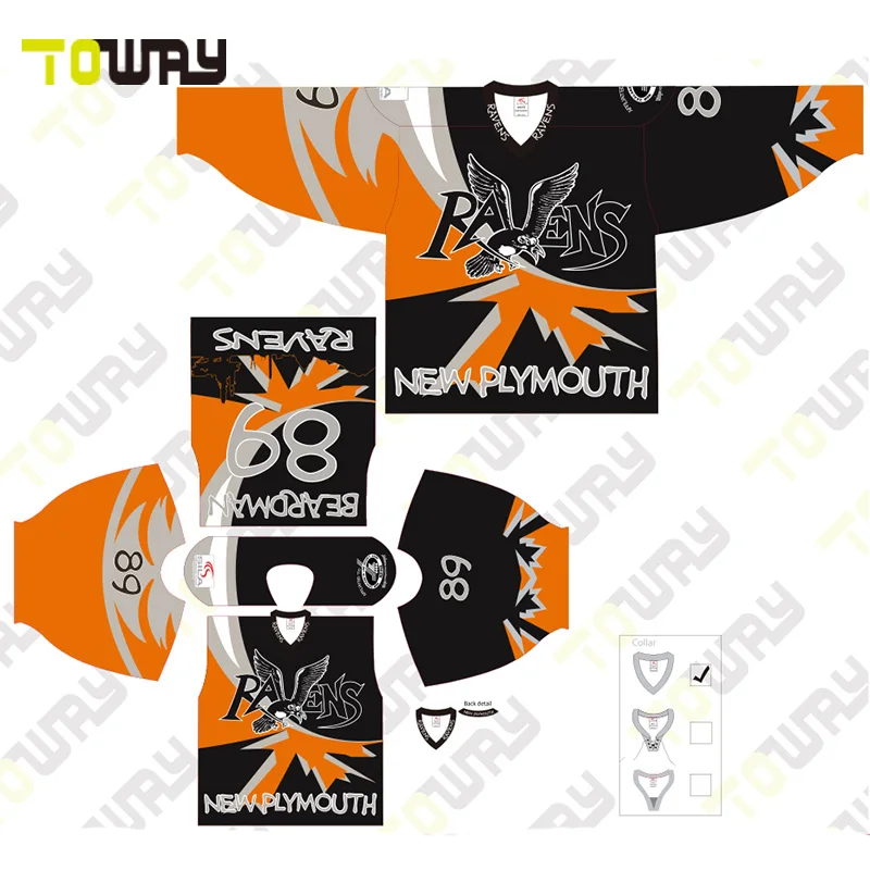 

Sublimation ice hockey jersey/custom style hockey shirts