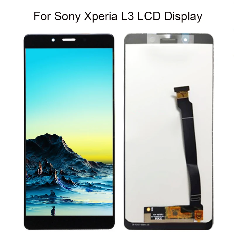 

5.7" For Sony Xperia L3 LCD Display Touch Screen Digitizer Full Assembly Replacement Parts For I3312 I4312 I4332 I33 lcd