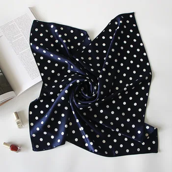 

Free Shipping Women Handkerchief Ladies Headscarf Girl Neckerchief Headband Floral Pattern Pocket Square Handkerchief MGG015