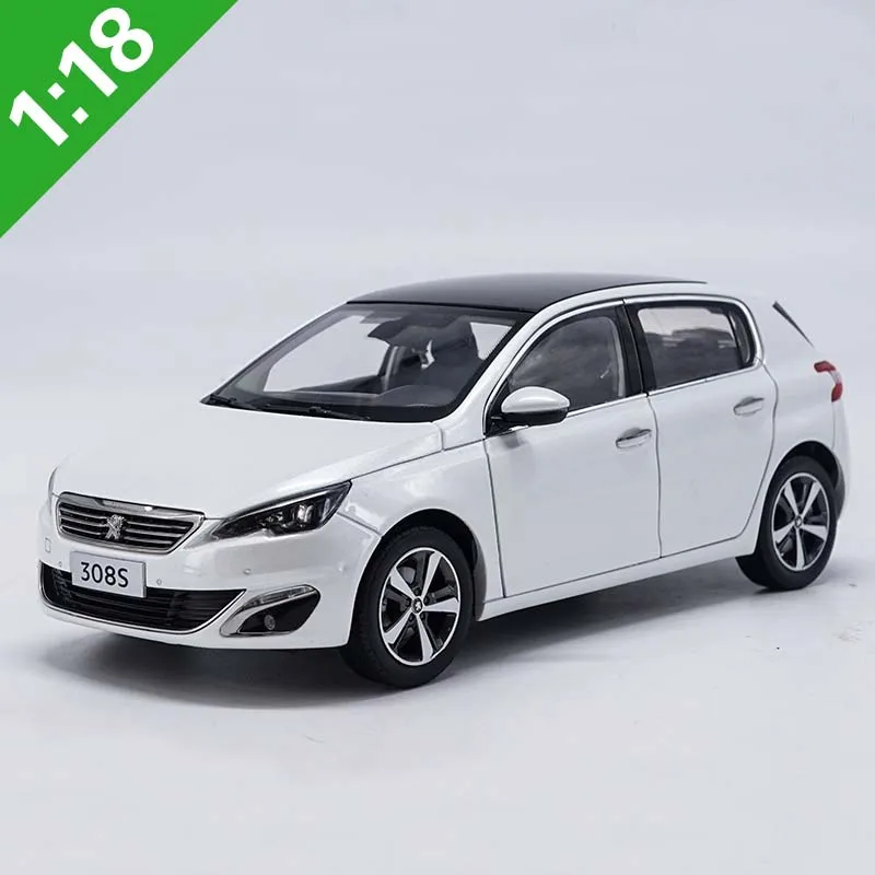 

1:18 Peugeot 308S 2015 Hatchback Alloy Diecast Metal Car Model Original Car Toy For Kids Birthday Gifts Toy Collection