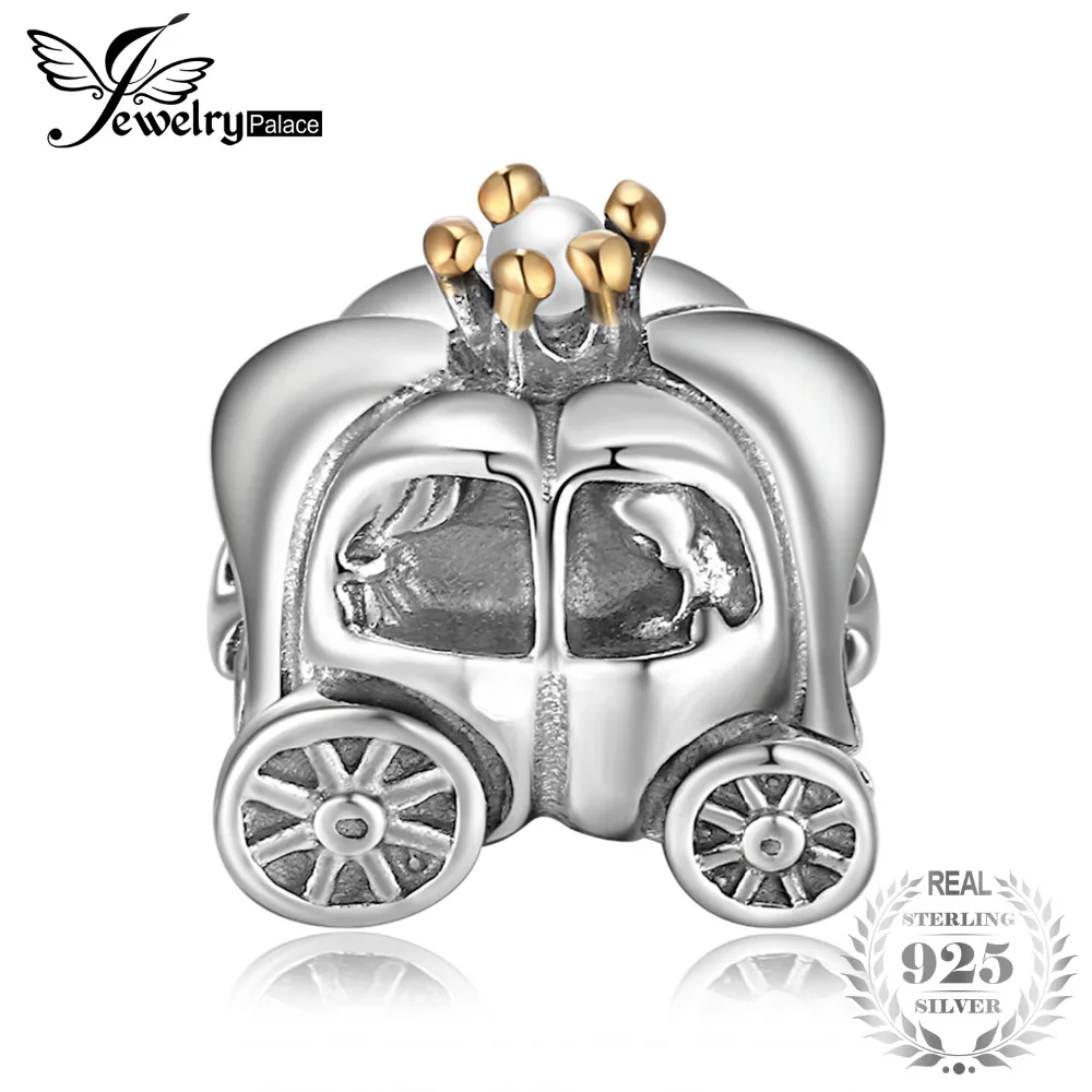 Jewelrypalace Винтаж автомобиль очарование Бусины Браслеты 925 серебро - изображение