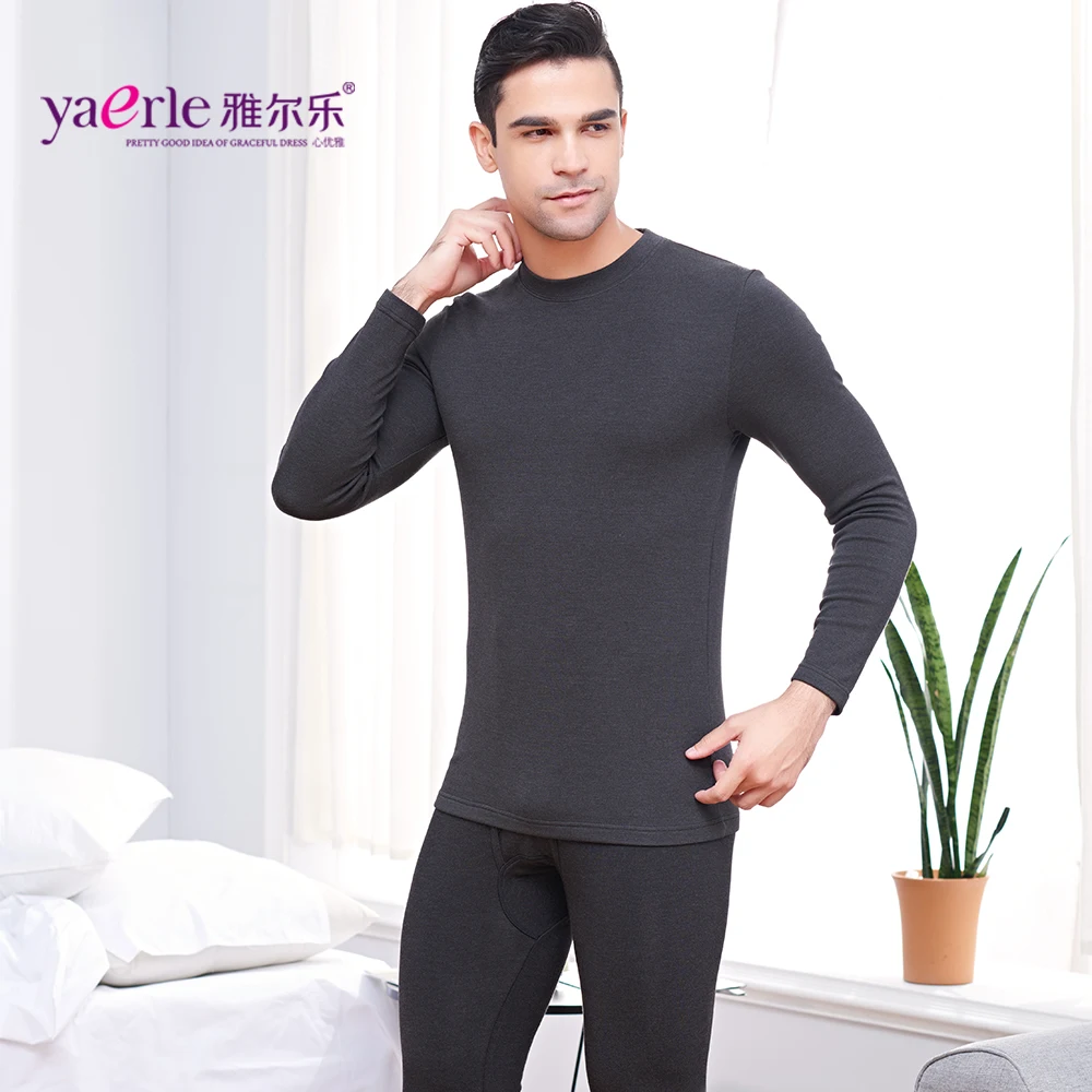 Men Thermal Underwear Sets 2017 Thick Fever 37 Degree Winter Fever Technology Elastic Thermo Underwears Suits Long Johns Y3