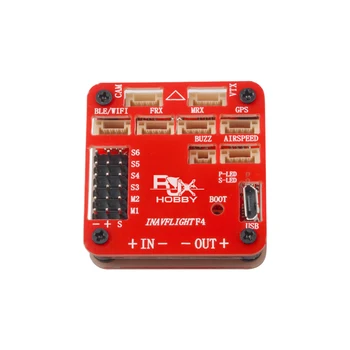 

1PCS INAV F4 Fixed-wing Flight Control Integrated OSD 5V 3A BEC High Performance MPU-9250 Gyroscope for Fixed-wing Accessories