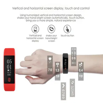 

2018 KINYO Smart Bracelet Heart Rate tracker smart Wristband Bluetooth various Sports band compatible for Android & IOS phones