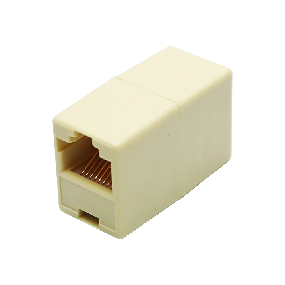 10 шт. RJ45 8P8C двойной порт Разъем для телефона|connector rj45|connector plugconnector female |