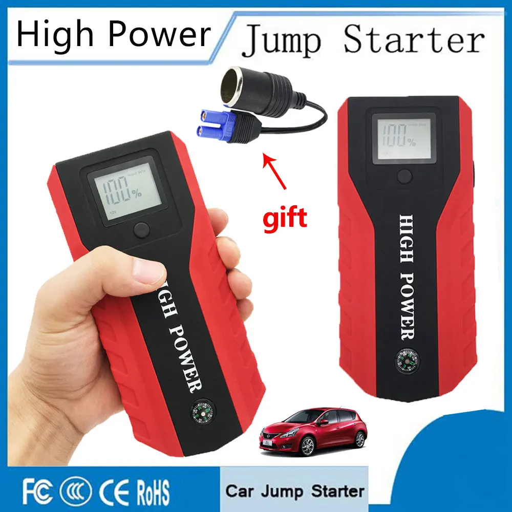 

High Power 89800mAh Emergency 12V Car Jump Starter Auto Jump Engine Power Bank Starting Device Car Battery Charger for Buster