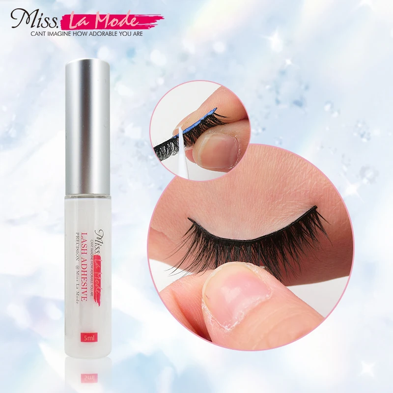 Misslamode Glue Eyelash false eyelashes For 3D Mink Long Lasting Makeup Tools glue for eyelash extension Adhesive 5ml |