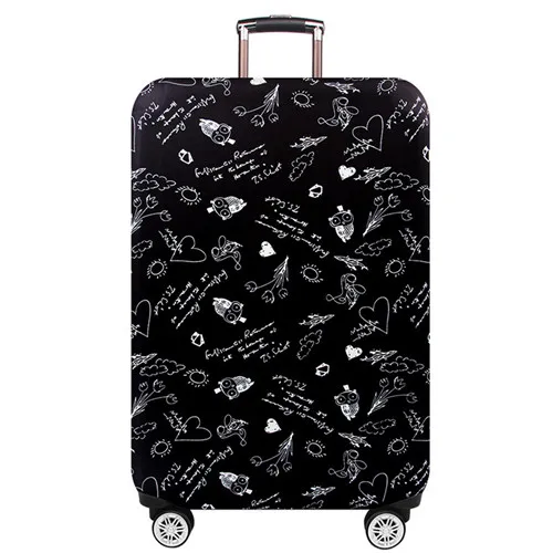 JULY'S SONG аксессуары для путешествий Чехол для чемодана чехол для костюма защитный Пылезащитный Чехол стрейчевый чехол для костюма чехол сумка S/M/L/XL - Цвет: O