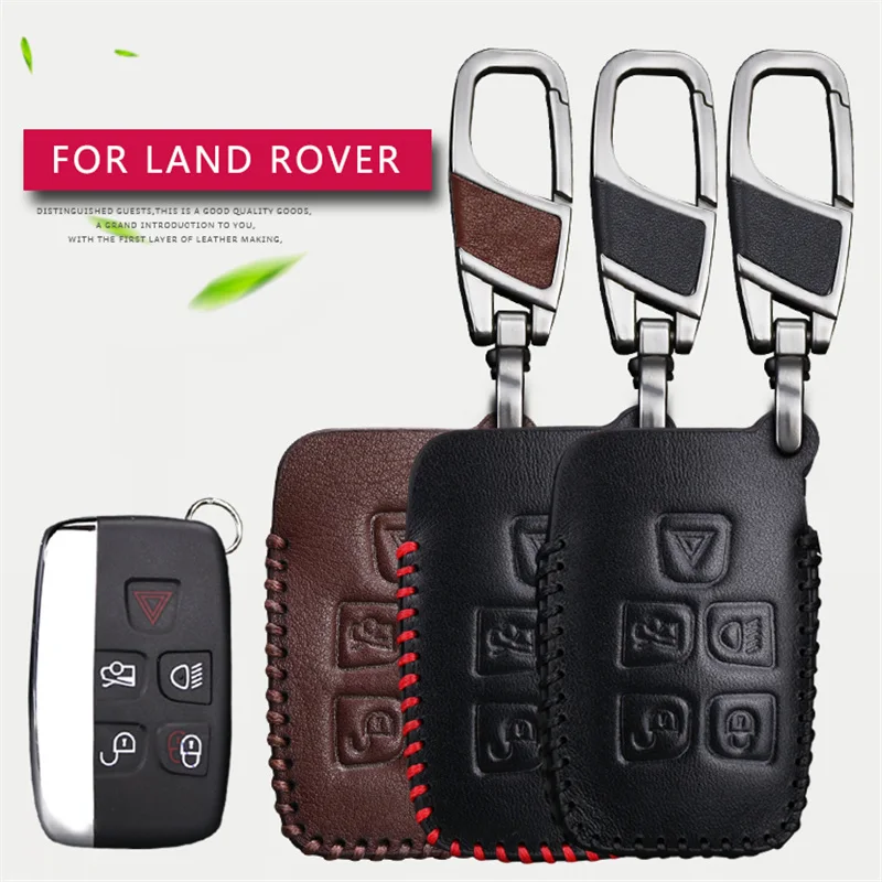 Чехол для ключей из натуральной кожи мужчин и женщин сумка брелок Land Rover Freelander 2 3