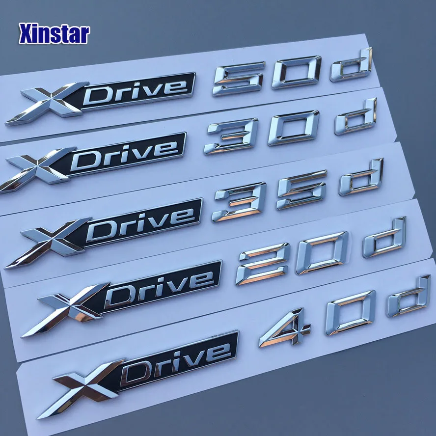 

1pc Factory Supply ABS Original Quaity x drive 18d 20d 28d 30d 35d 40d 23d 50d car side body sticker for BMW x1 x3 x4 x5 x6