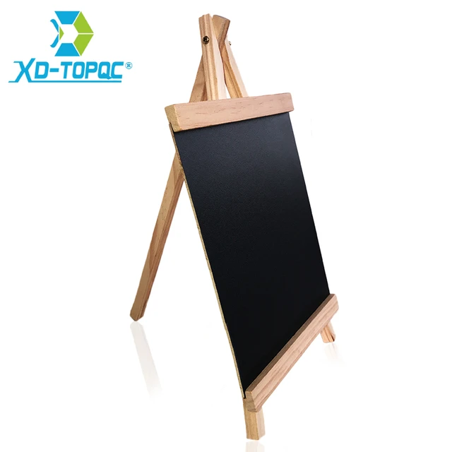 Mini tableau noir en bois avec puce d'étiquette de menu, grand et petit  tableau d'affichage, tableau de présentation, décor de fête de mariage,  accessoires de mémo, 4 pièces - AliExpress