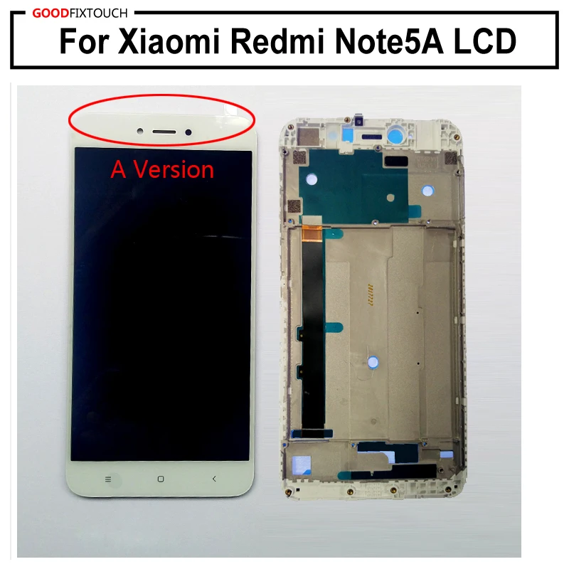 ЖК дисплей и сенсорный датчик качества AAA для Xiaomi Redmi Note 5A Prime Pro экран с